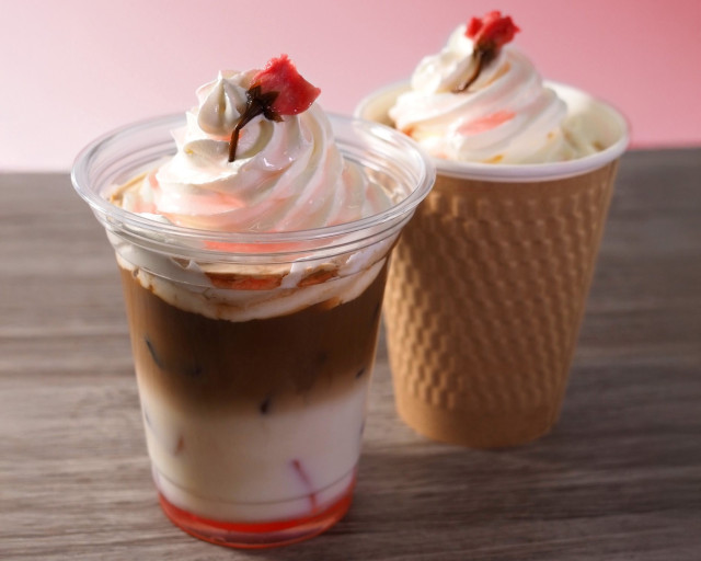 桜ラテ（アイス・ホット）